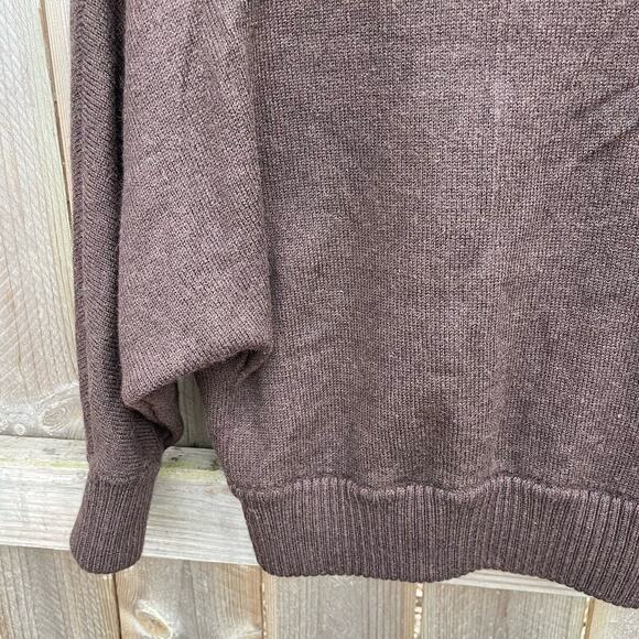 Banana Republic Cardigan Sweater Brown 100% Merino Wool Small Brown - Picture 8 of 10